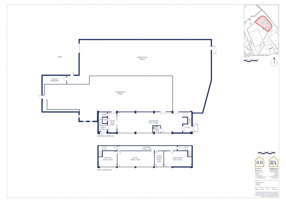 Floorplan for Clarence Street, Greenock