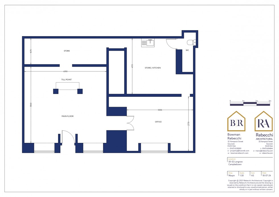 Floorplan for Longrow, Campbeltown