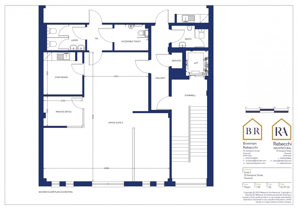 Floorplan for Kempock Street, Gourock