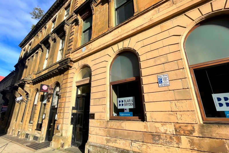 Beauty Salon Plan For Greenock Town Centre Office